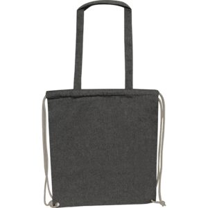 Torba bawełniana z długimi uszami z recyklingu 140 g/m2 ADDISON