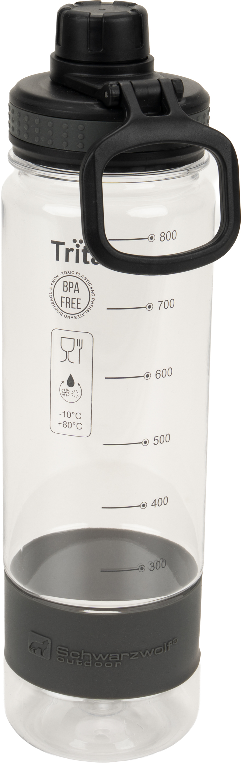 Butelka z tritanu 800 ml KIBO Schwarzwolf